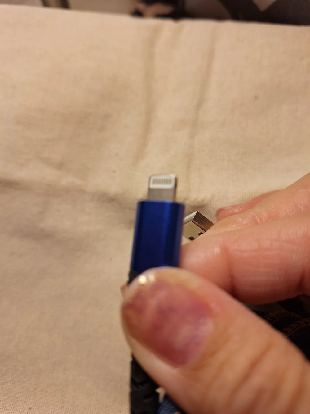 Apple Certified Lightning Cable 6FT for iPhone & iPad Blue New